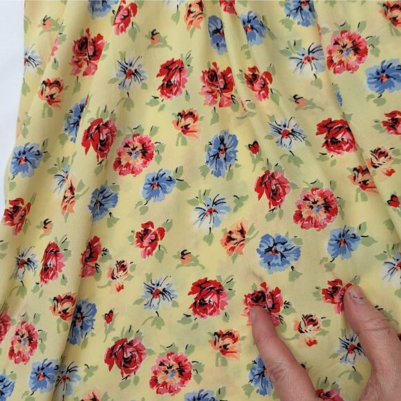 90's Floral Maxi Day Dress - Picture 9 of 10